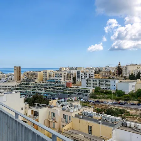 Cosy Penthouse With Terrace & Views In St Julians By 360 Estates Daire Saint Julian's