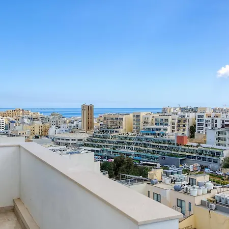 Cosy Penthouse With Terrace & Views In St Julians By 360 Estates Apartment
